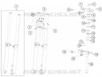 FRONT FORK / TRIPLE CLAMP