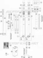 FRONT FORK (PARTS)