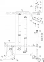 FRONT FORK / TRIPLE CLAMP