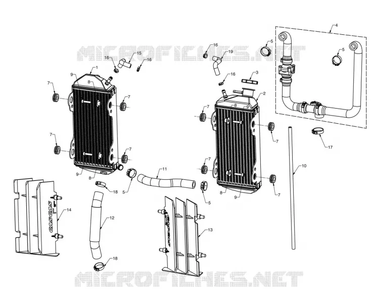 RADIATOR / HOSES