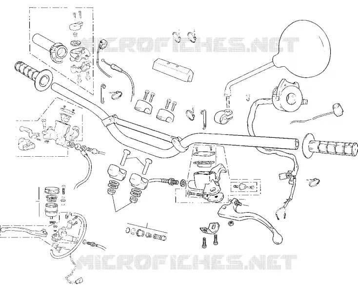 HANDLEBAR / MASTER CYLINDER