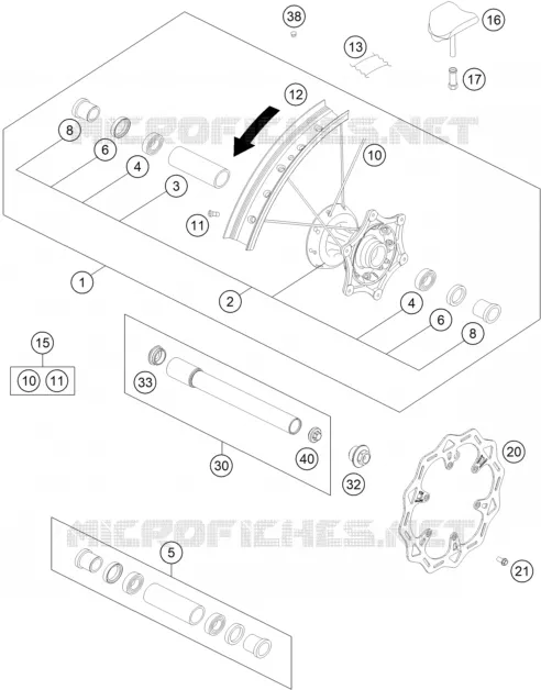 FRONT WHEEL