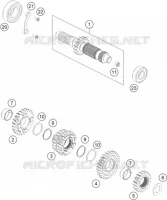 GEARBOX MAIN SHAFT