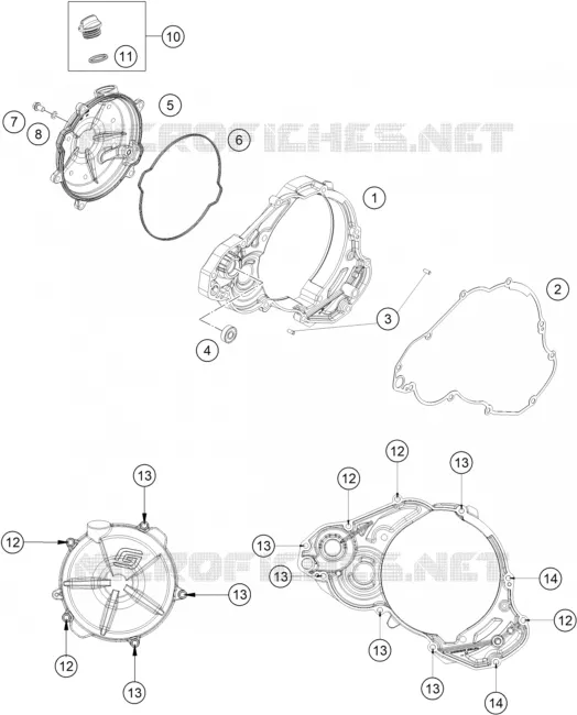CLUTCH COVER