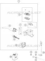 FRONT BRAKE MASTER CYLINDER