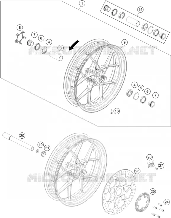 FRONT WHEEL