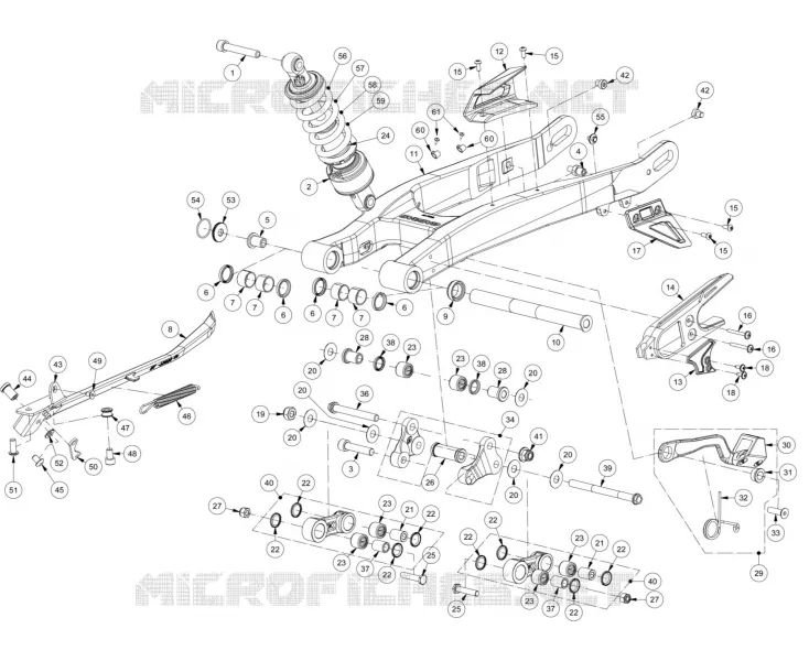 SWINGARM / SHOCK ABSORBER