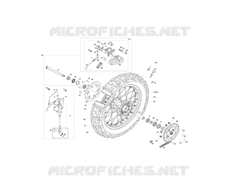 REAR WHEEL / BRAKE