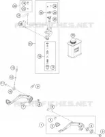 REAR BRAKE MASTER CYLINDER