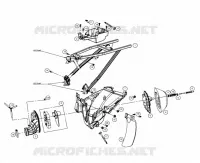 REAR SUB FRAME / AIR FILTER BOX