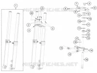 FRONT FORK / TRIPLE CLAMP