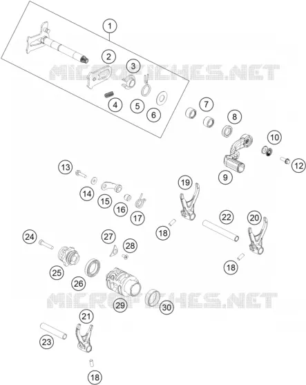 GEAR SHIFTING MECHANISM