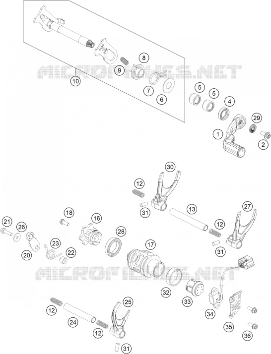 GEAR SHIFTING MECHANISM