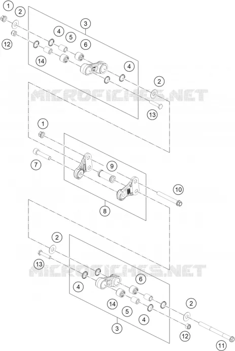 SHOCK PRO LEVER LINKAGE