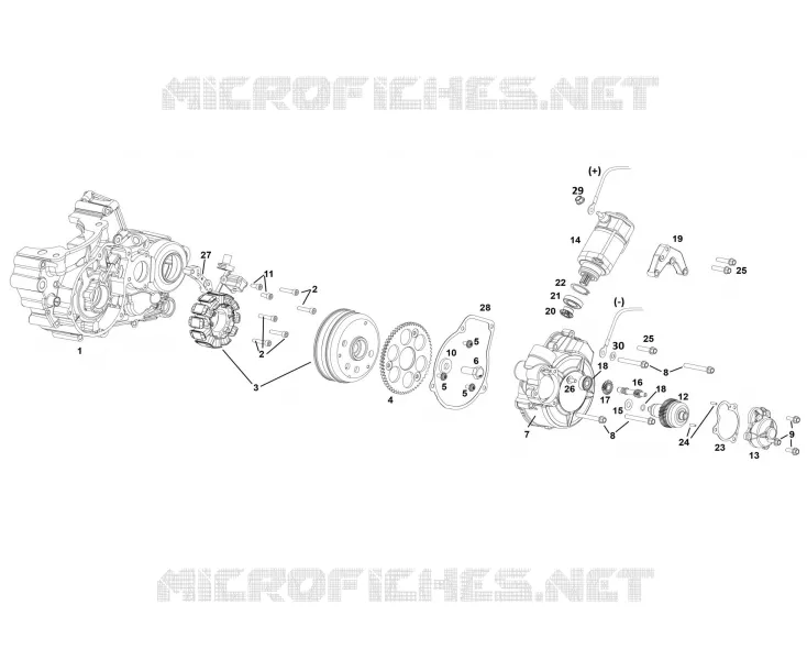 STARTER MOTOR E-START