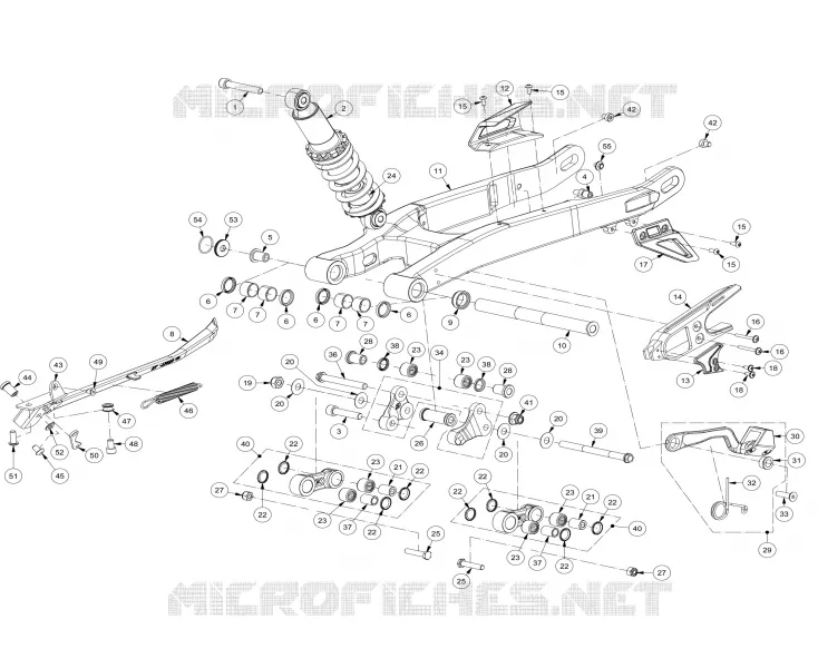 SWINGARM / SHOCK ABSORBER