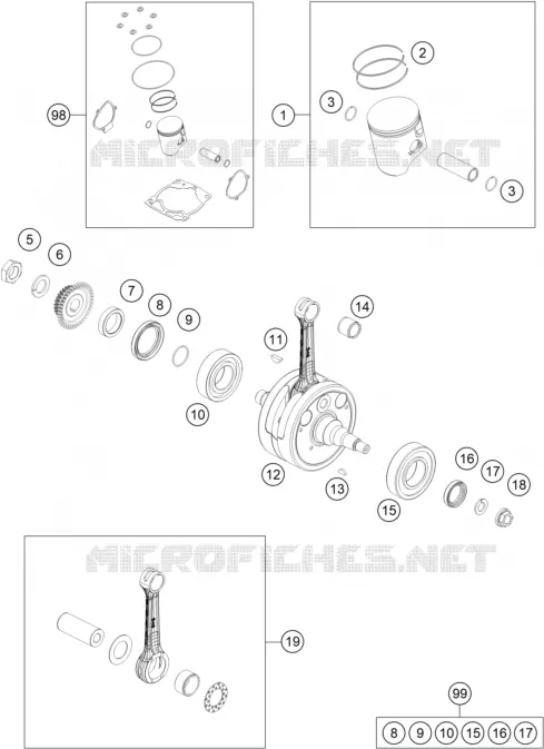CRANKSHAFT / PISTON