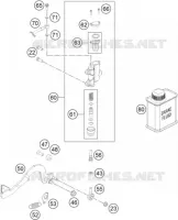 REAR BRAKE MASTER CYLINDER
