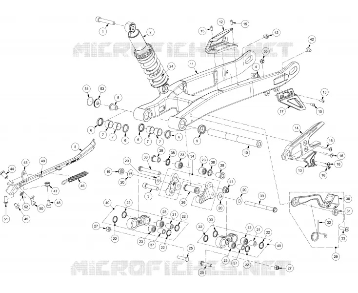 SWINGARM / SHOCK ABSORBER