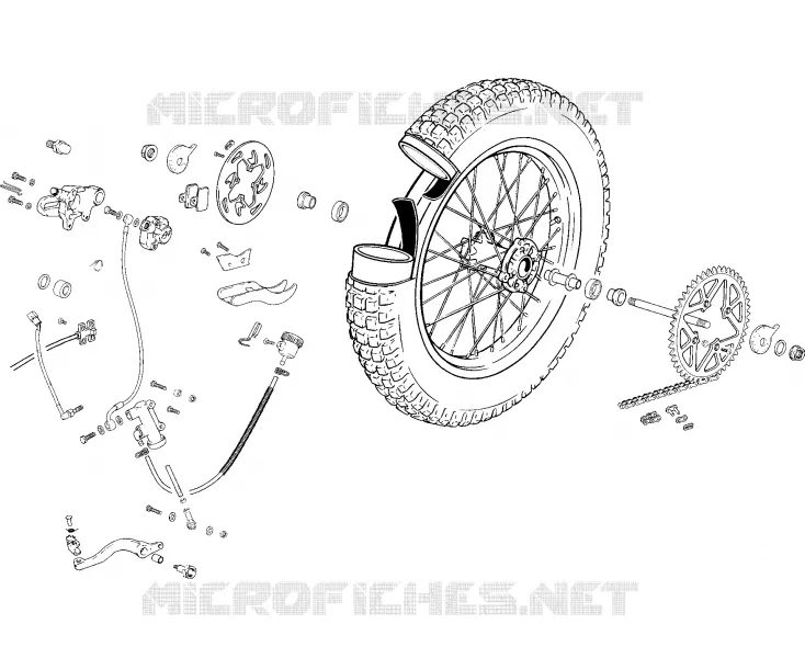 REAR WHEEL / BRAKE