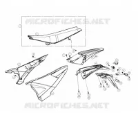 SEAT / REAR FENDER / SIDE PANELS