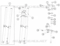 FRONT FORK / TRIPLE CLAMP