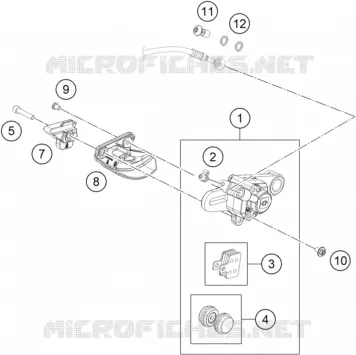 REAR BRAKE CALIPER
