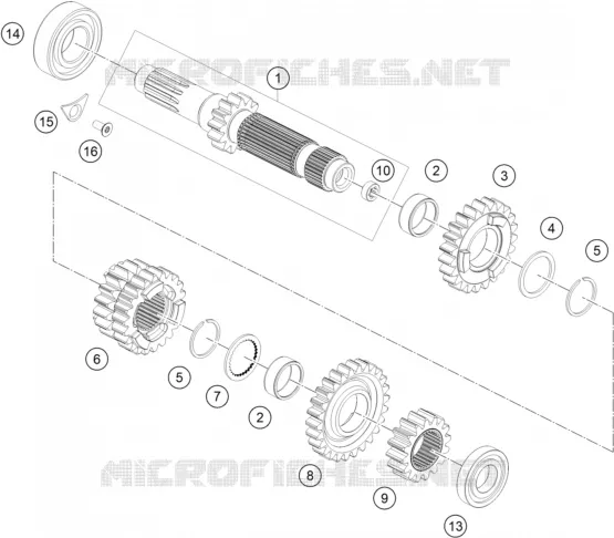 GEARBOX MAIN SHAFT