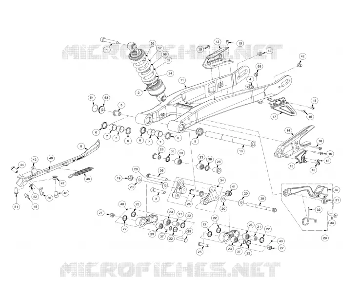 SWINGARM / SHOCK ABSORBER