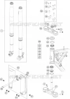 FRONT FORK / TRIPLE CLAMP