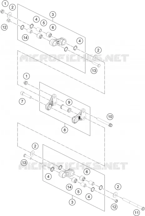 SHOCK PRO LEVER LINKAGE