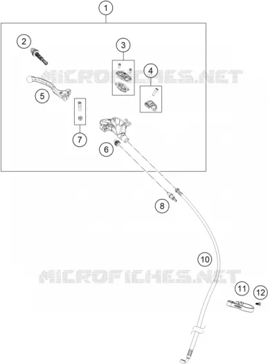 FRONT BRAKE MASTER CYLINDER