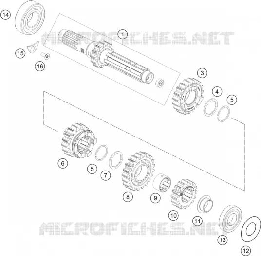 GEARBOX MAIN SHAFT