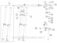 FRONT FORK / TRIPLE CLAMP