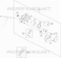 REAR BRAKE CALIPER