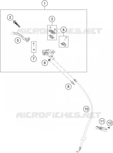 FRONT BRAKE MASTER CYLINDER