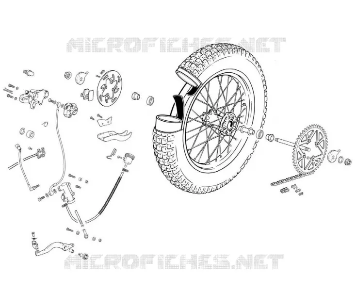 REAR WHEEL / BRAKE