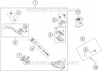 FRONT BRAKE MASTER CYLINDER