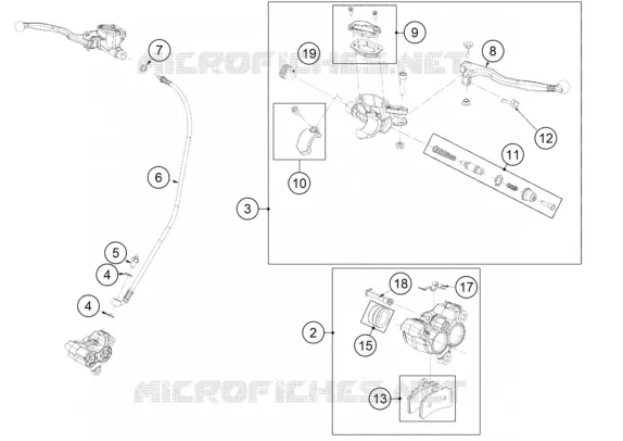FRONT BRAKE MASTER CYLINDER