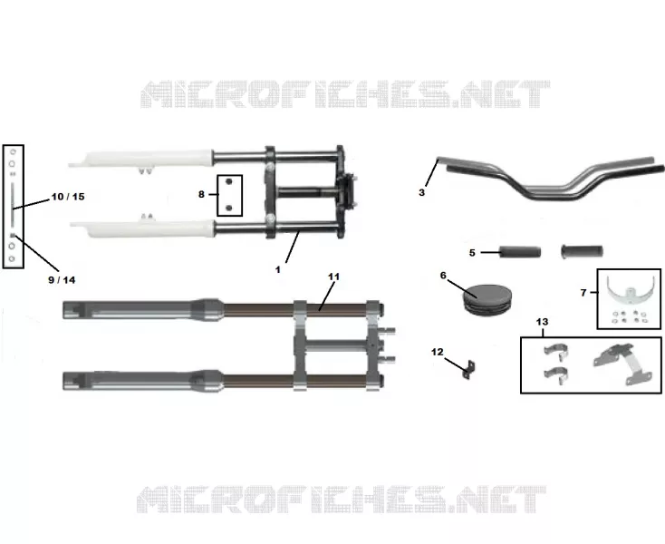 FRONT FORK / HANDLEBAR