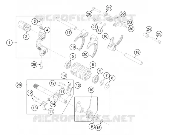 GEAR SHIFTING MECHANISM