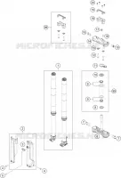 FRONT FORK / TRIPLE CLAMP