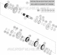 GEARBOX COUNTERSHAFT