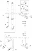 FRONT FORK / TRIPLE CLAMP