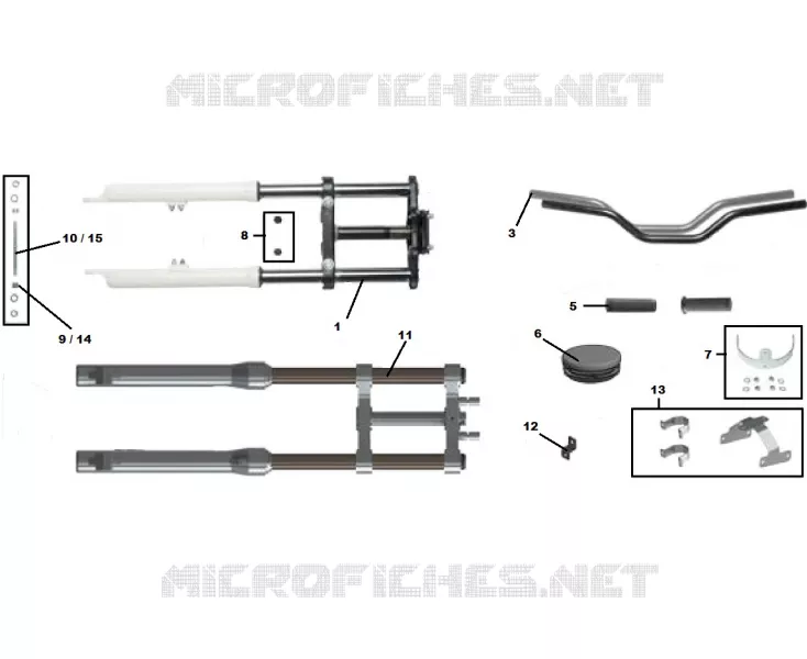 FRONT FORK / HANDLEBAR
