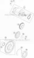 ELECTRIC STARTER MOTOR