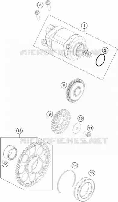 ELECTRIC STARTER MOTOR