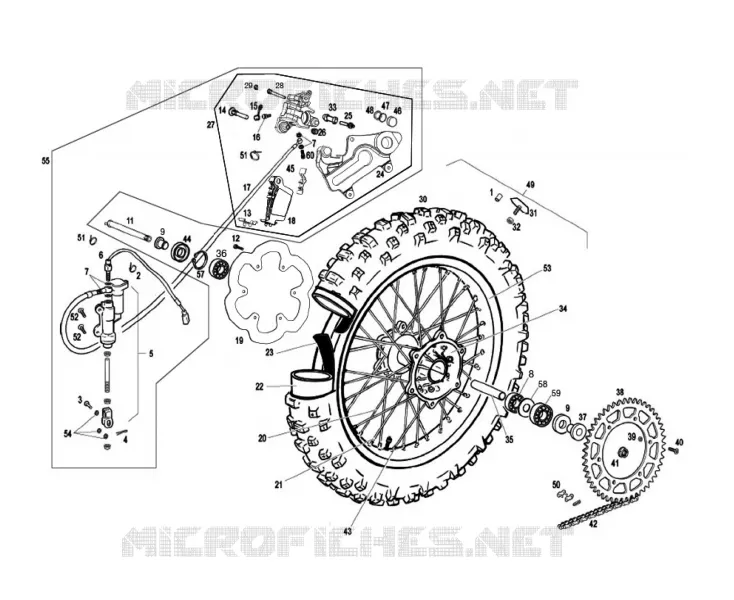REAR WHEEL / BRAKE