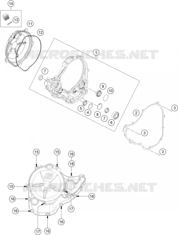 CLUTCH COVER