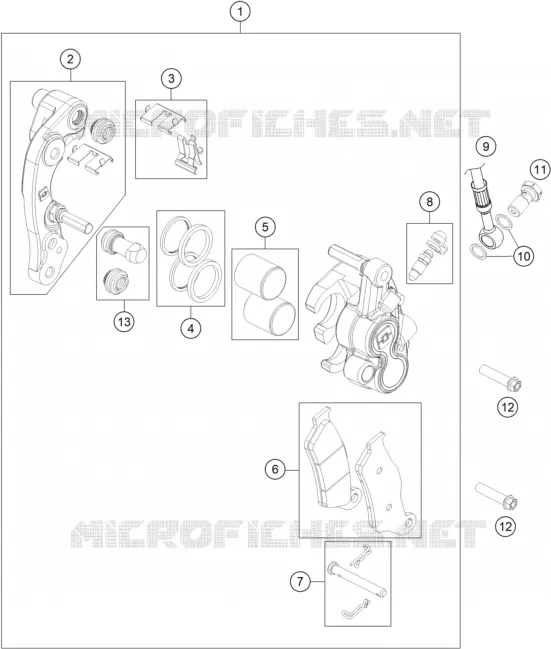FRONT BRAKE CALIPER